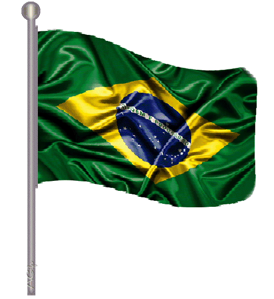 Gifs da bandeira do brasil tremulando para Facebook e WhatsApp