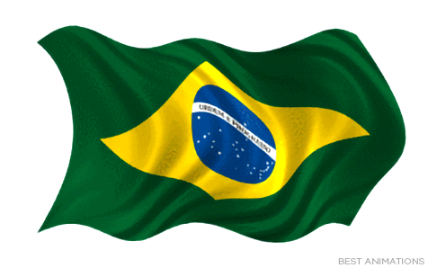 Gifs da bandeira do brasil tremulando para Facebook e WhatsApp
