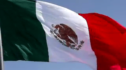 GIfs da bandeira mexicana
