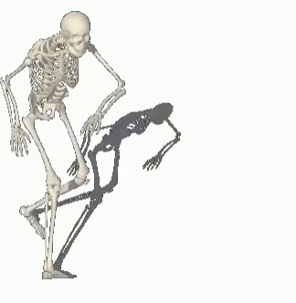 Gifs de esqueleto dançando