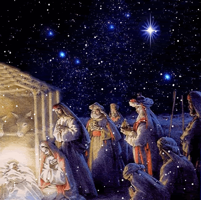Gifs de feliz natal com jesus 