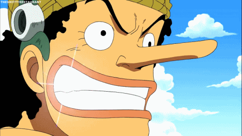 Animados Gifs do Usopp de One Piece