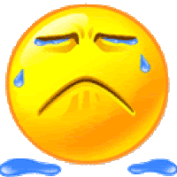 Gifs de emoji triste