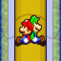 Gifs do Mário e Luigi juntos