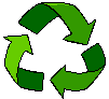Gifs animados sobre reciclagem