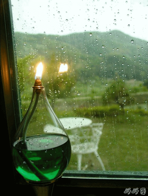 Gifs de chuva na janela