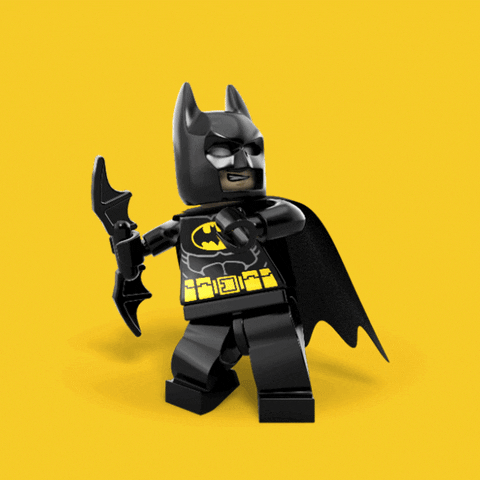 Gif do Batman em Lego 