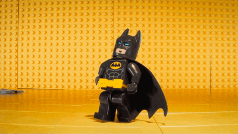 Gif do Batman em Lego 