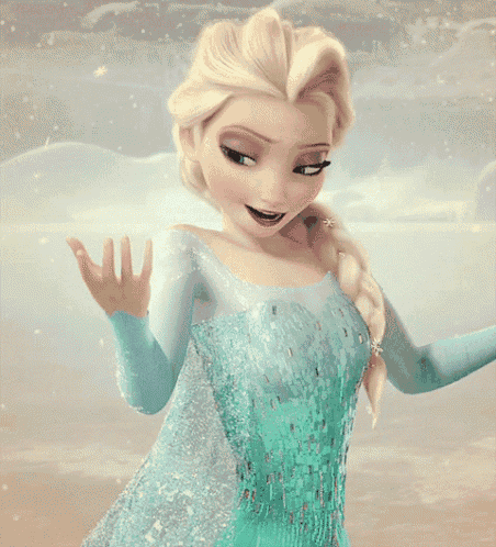 Gifs da Elsa de frozen 