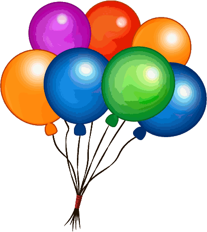 Gifs de balões de aniversário