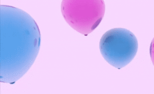 Gifs de balões de aniversário