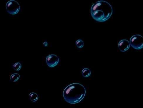Gifs de bolhas de sabão
