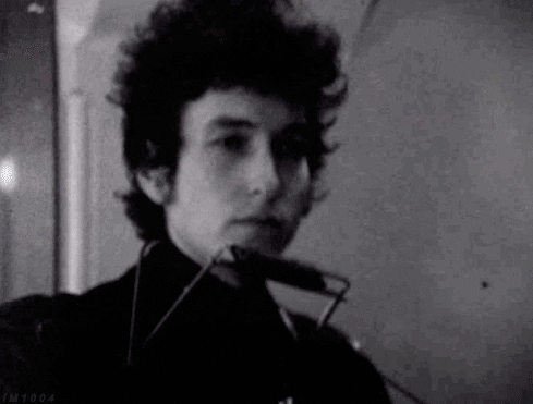 Gifs do cantor Bob Dylan