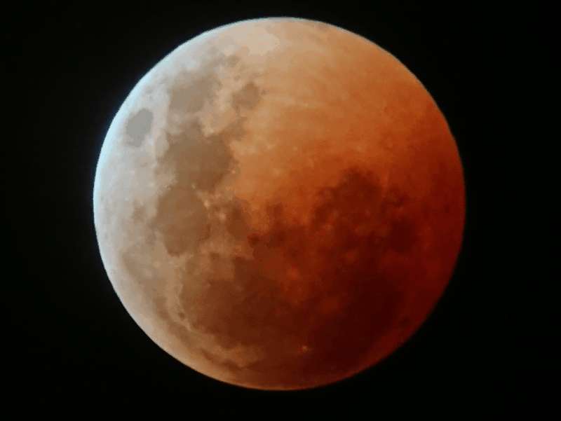 Gifs de eclipse lunar