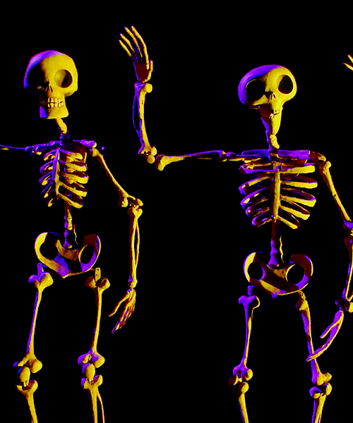 Gifs de esqueleto