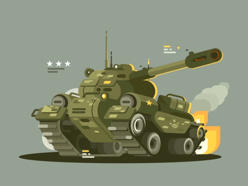 Gifs de tanque de guerra