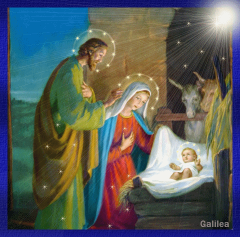 Gifs do nascimento de Jesus Cristo