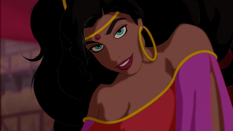 Gifs da personagem Esmeralda