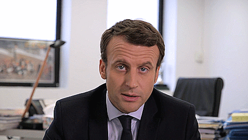 Gifs do Emmanuel Macron