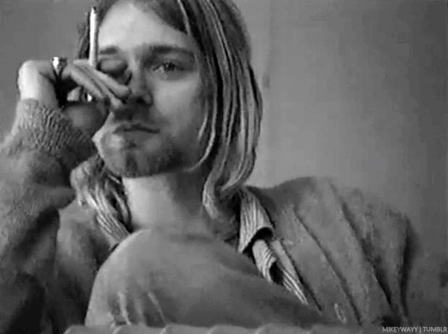 Gifs do Kurt Cobain 