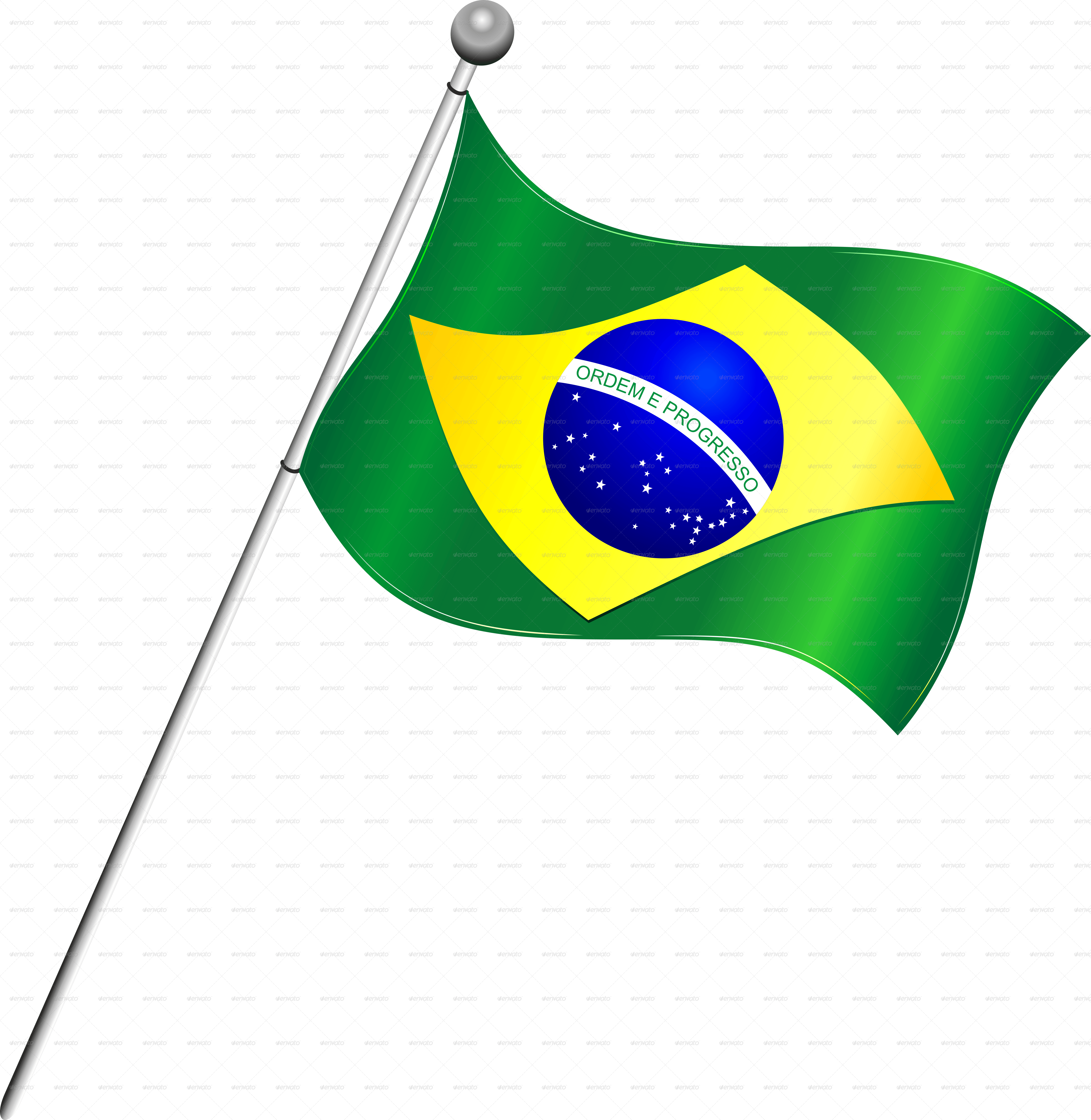 Imagens de bandeira do brasil balançando png