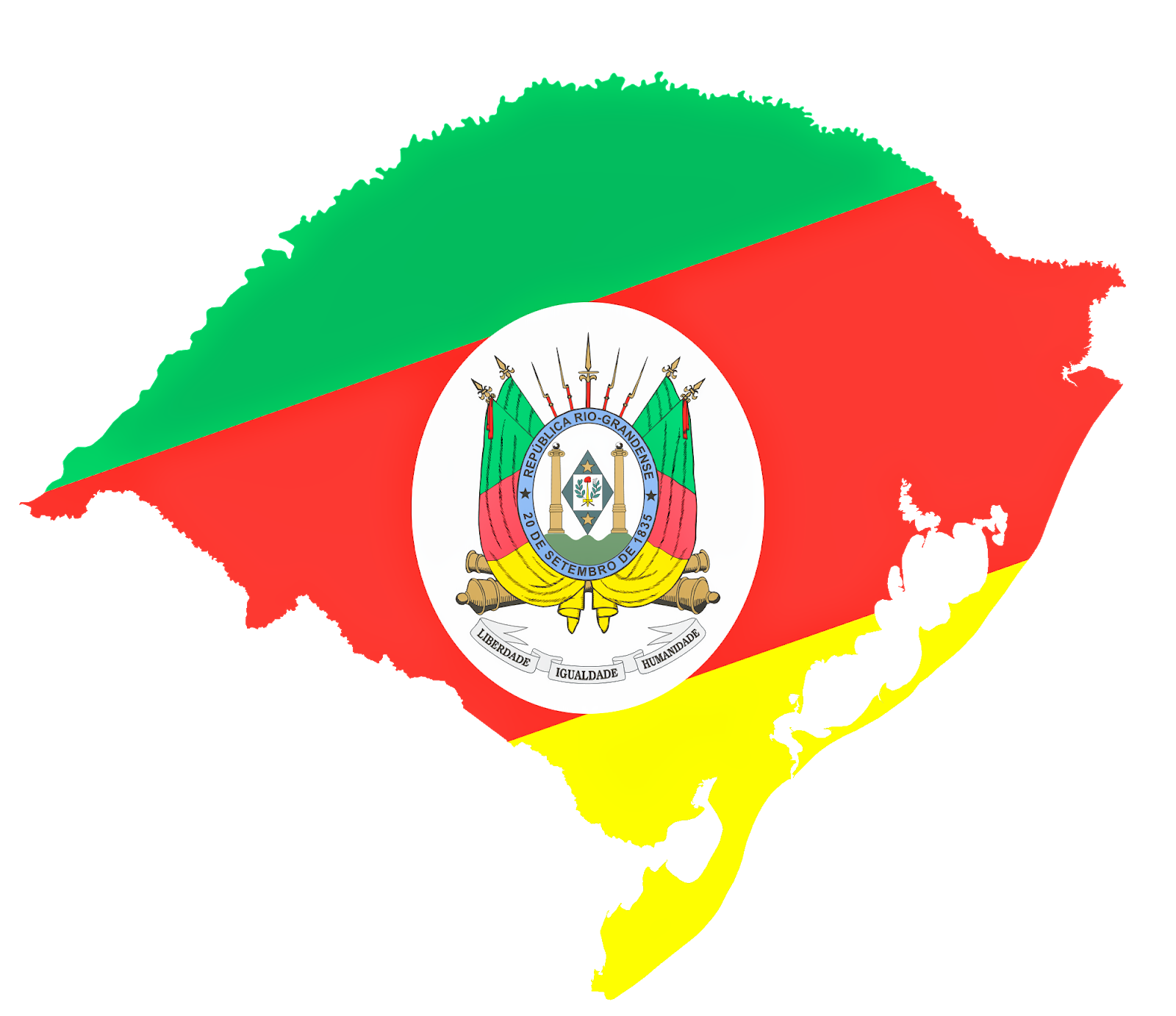 Imagens de bandeira rio grande do sul png