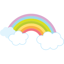 Imagens de chuva de benção arco iris png