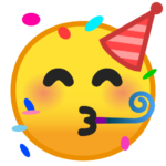 Imagens de emoji festa png