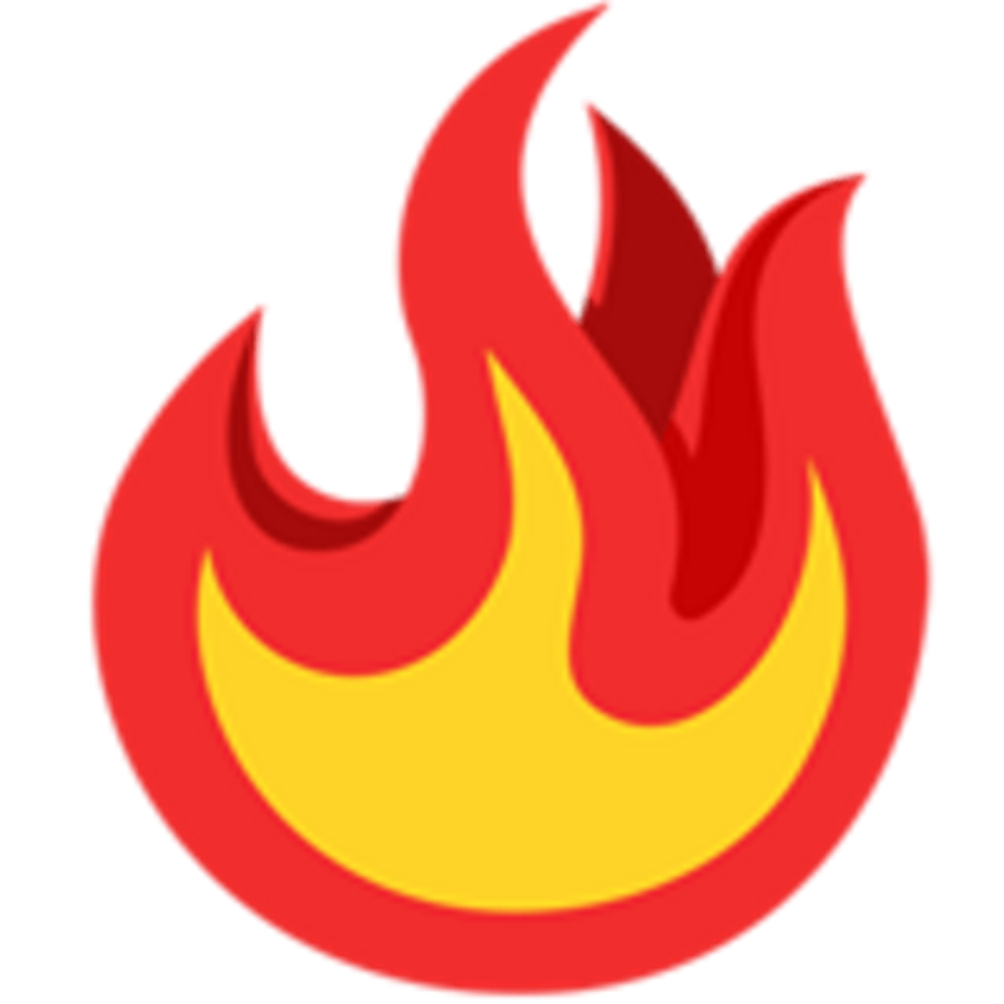 Imagens de emoji fogo png