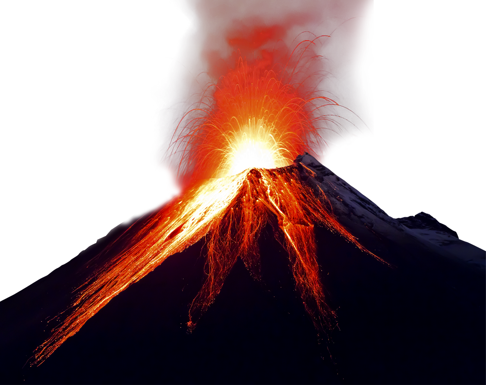 Imagens de vulcão png