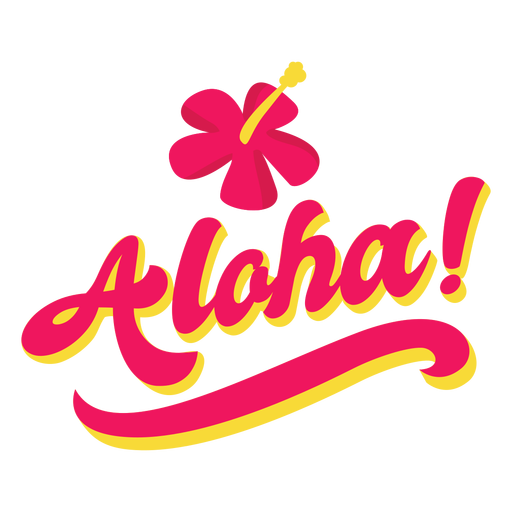 Imagens de aloha png