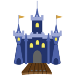 Imagens de castelo azul png