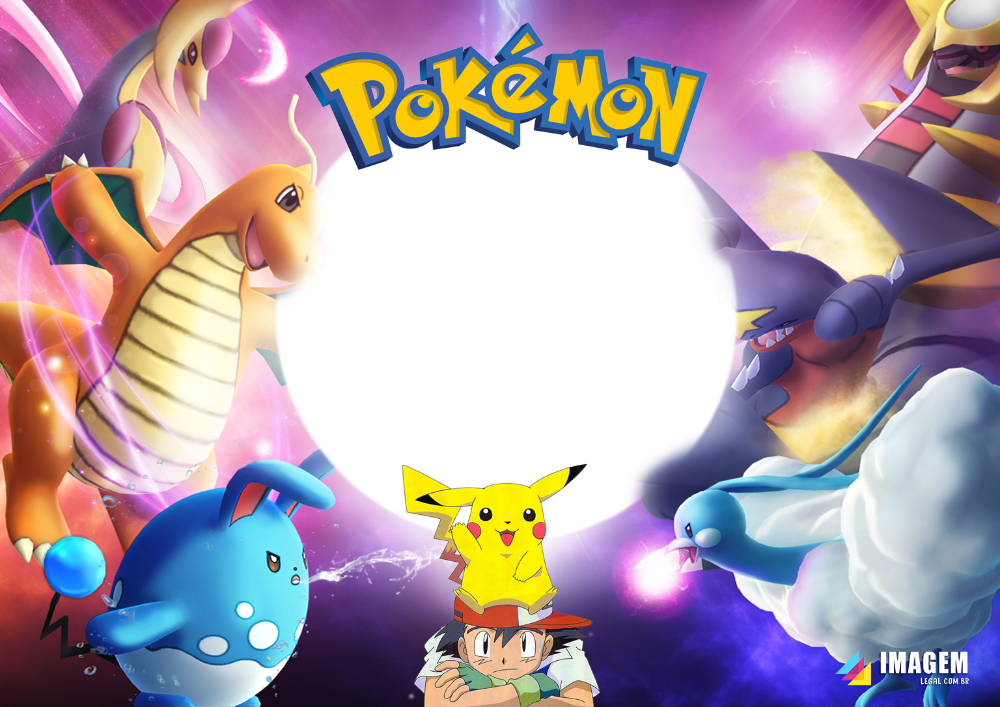 Imagens de convite pokemon png