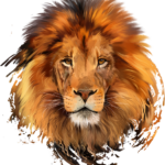 Imagens de leão colorido png