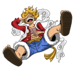 Imagens do luffy gear 5 png
